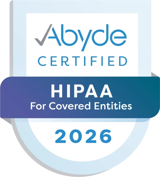 2026 HIPAA for Covered Entities Badge